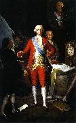 Francisco de Goya Portrait of Jose Monino, 1st Count of Floridablanca and Francisco de Goya oil on canvas